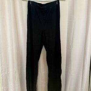 Aerie Womens Corduroy Pants in Black